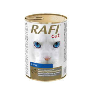 Rafi Cat z rybą