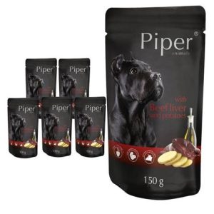 Mokra karma dla psa Piper Animals z wątrobą wołową i ziemniakami 150g