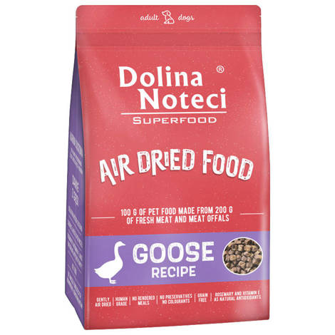 Dolina Noteci SUPERFOOD Danie z Gęsi karma suszona dla psa 5 kg