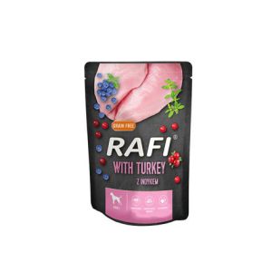 Wet Dog Food Rafi with Turkey 300g