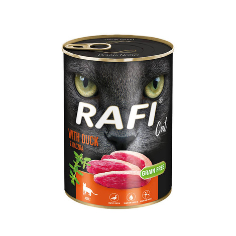 Rafi Cat Adult z kaczką 400g
