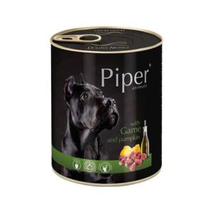 Wet dog food Piper Animals with venison and pumpkin 800g