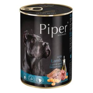 PIPER Animals Wet Dog Food with Lamb and Carrots 400g