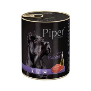 Wet Dog Food Piper Animals with Rabbit 800g