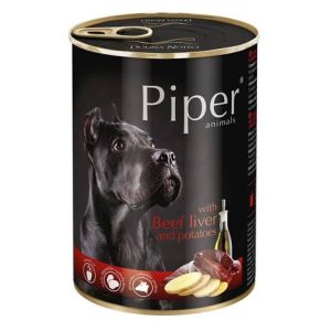 PIPER Animals Wet Dog Food with Beef Liver and Potatoes 400g