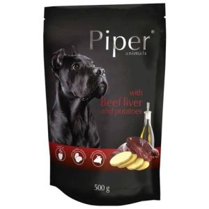PIPER Animals Wet Dog Food with Beef Liver and Potatoes 500g