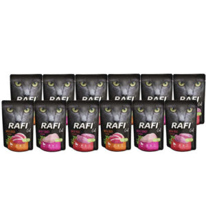 Mokra karma dla kota RAFI Adult MIX 100g