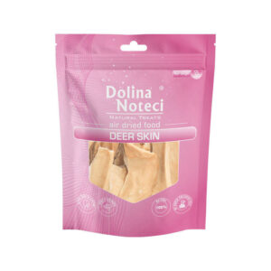 Dolina Noteci Natural Treats skóra jelenia przysmak dla psa 100 g