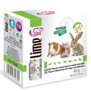 Wapienko dla gryzoni popcorn 40g