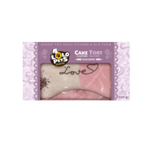 Bakery tort dla psa "Love" owoce lasu 250g