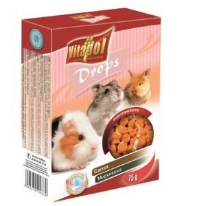 Dropsy dla gryzoni marchewka 75g