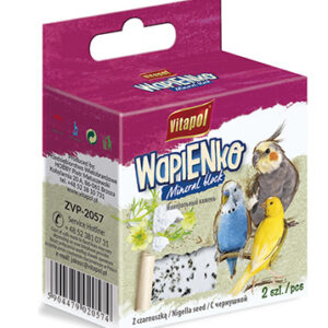 Kostka wapienna dla ptaków z czarnuszką 35g