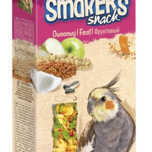 Smakers dla papugi nimfy owocowy 90g