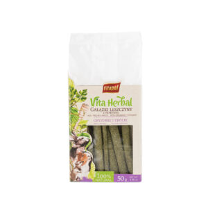 Vita Herbal dla gryzoni i królika, gałązki leszczyny z pietruszką 50g
