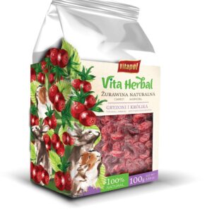 Vita Herbal dla gryzoni i królika, żurawina naturalna 30g
