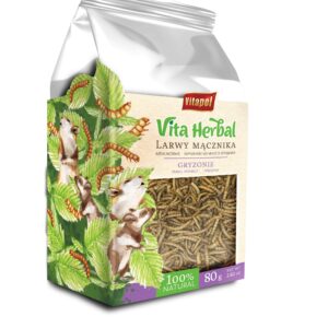 Vita Herbal dla gryzoni, larwy mącznika 80g