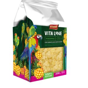 Vitaline ananas dla papug i ptaków ezgzotycznych 200g
