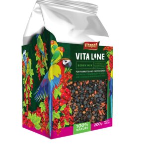 Vitaline mix jagodowy dla papug i ptaków egzotycznych 200g