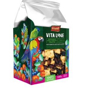 Vitaline owoce lasu i sadu dla papug i ptaków egzotycznych 150g