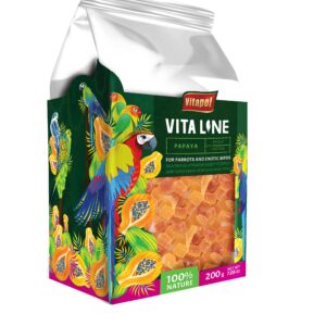 Vitaline papaja dla papug i ptaków egzotycznych 200g