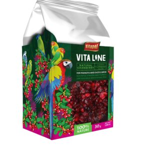 Vitaline żurawina dla papug i ptaków egzotycznych 30g