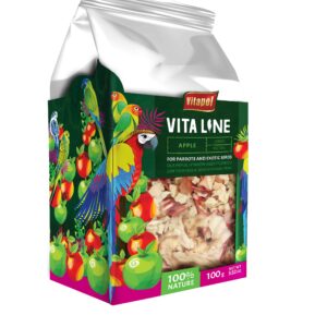 Vitaline jabłko dla papug i ptaków egzotycznych 100g